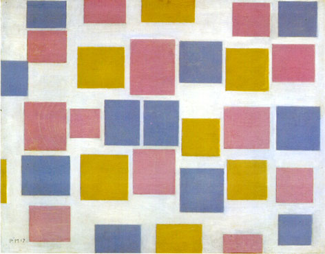 Piet Mondrian  Composition with Color Planes 3 1917