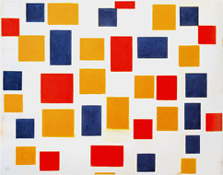 Piet Mondrian  Composition with Color Planes 1 1917