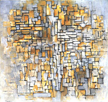 Piet Mondrian, Tableau 2 (Composition VII), 1913