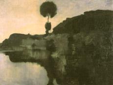 Piet Mondrian  Isolated Tree on the Gein at Late Evening 1907-08 