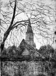 Piet Mondrian  St. Jakob's Church 1898 