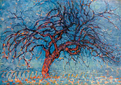 Piet Mondrian  The Red Tree - Evening 1908-10